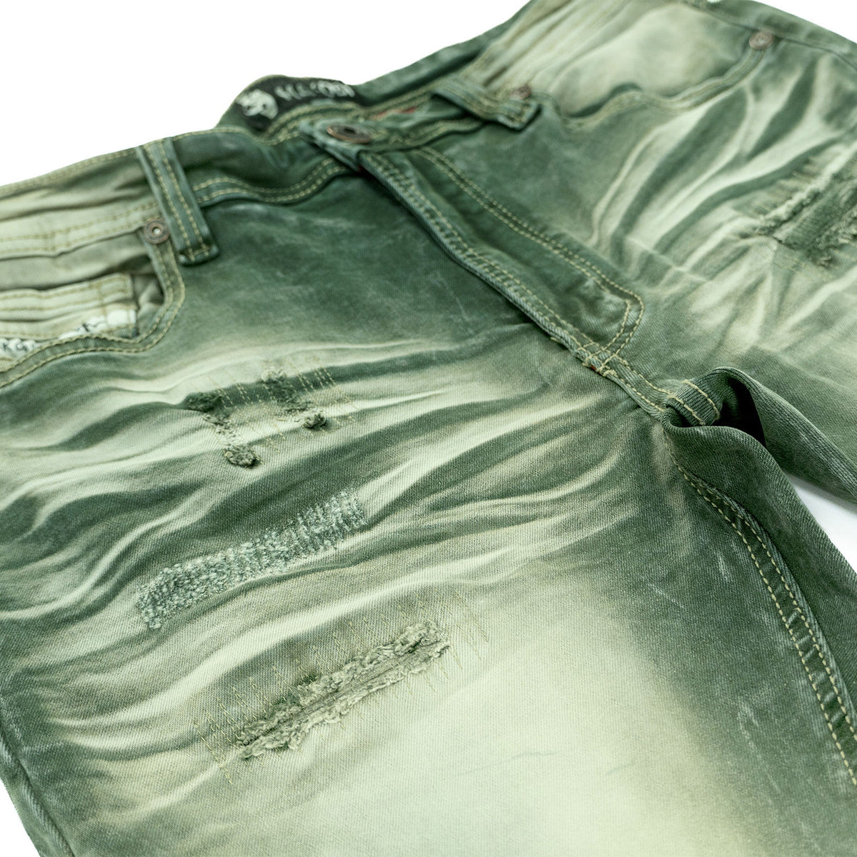 Makobi M1975 Lorenzo Jeans in Green, view 6