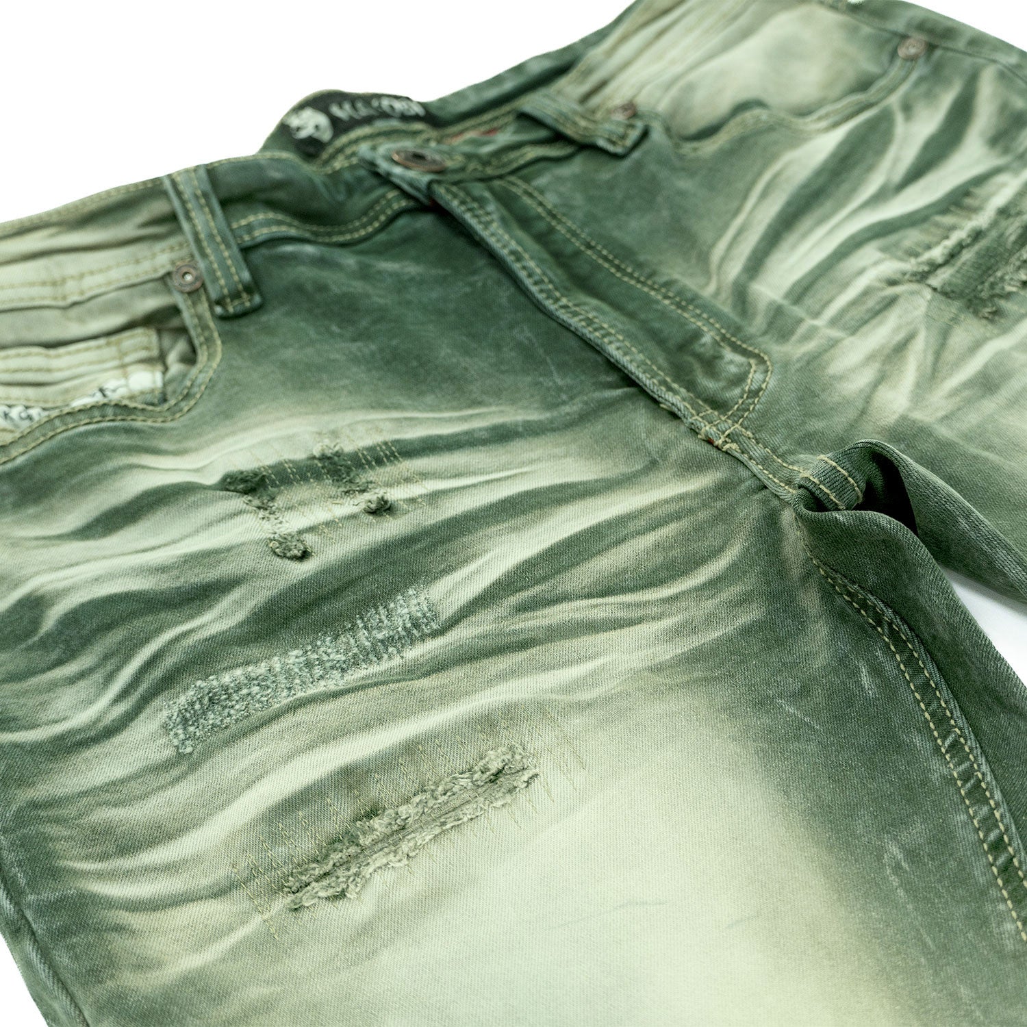 Makobi M1975 Lorenzo Jeans in Green, view 6
