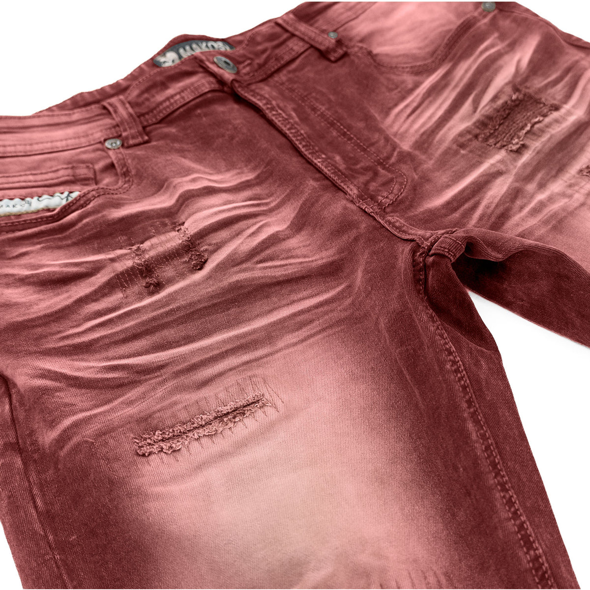M1975 Lorenzo Jeans - Burgundy