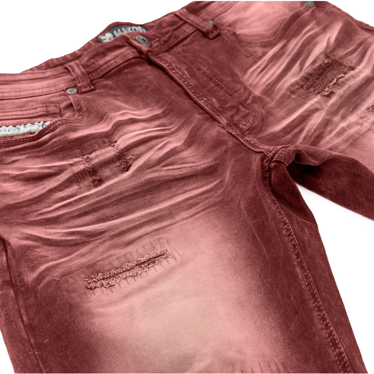 M1975 Lorenzo Jeans - Burgundy