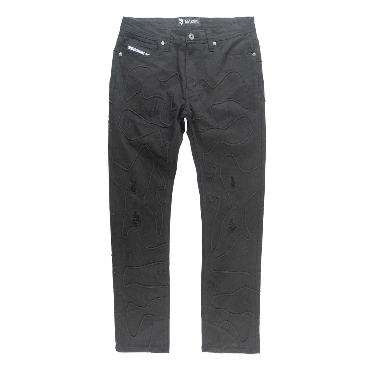 Makobi M1976 Belluci Jeans in Black, view 3