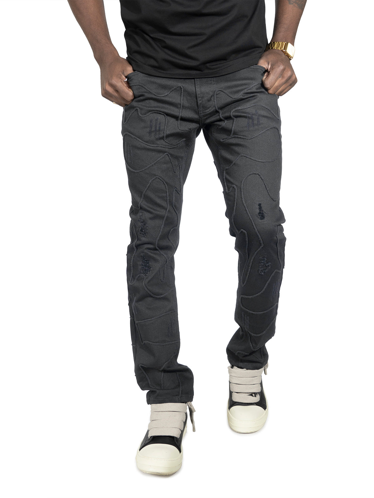 Makobi M1976 Belluci Jeans in Black