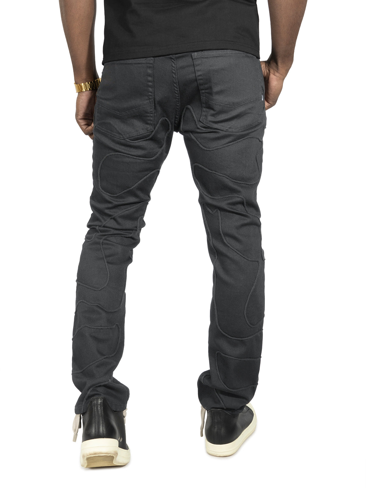 Makobi M1976 Belluci Jeans in Black, view 2