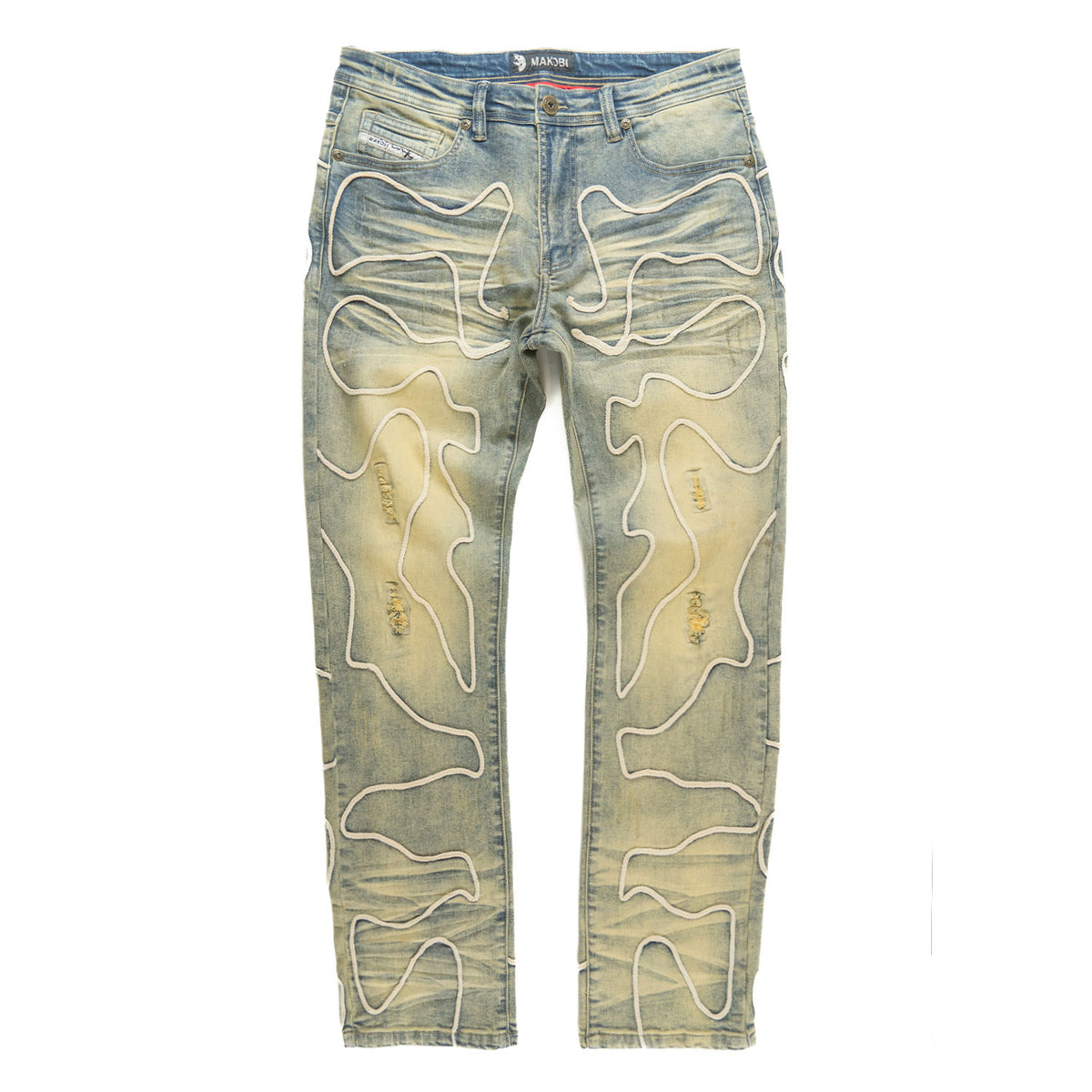 Makobi M1976 Belluci Jeans in Dirt, view 5
