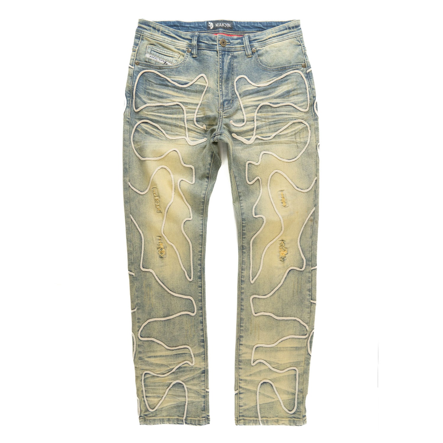 Makobi M1976 Belluci Jeans in Dirt, view 5