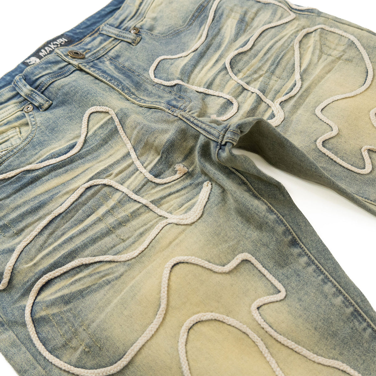 Makobi M1976 Belluci Jeans in Dirt, view 3