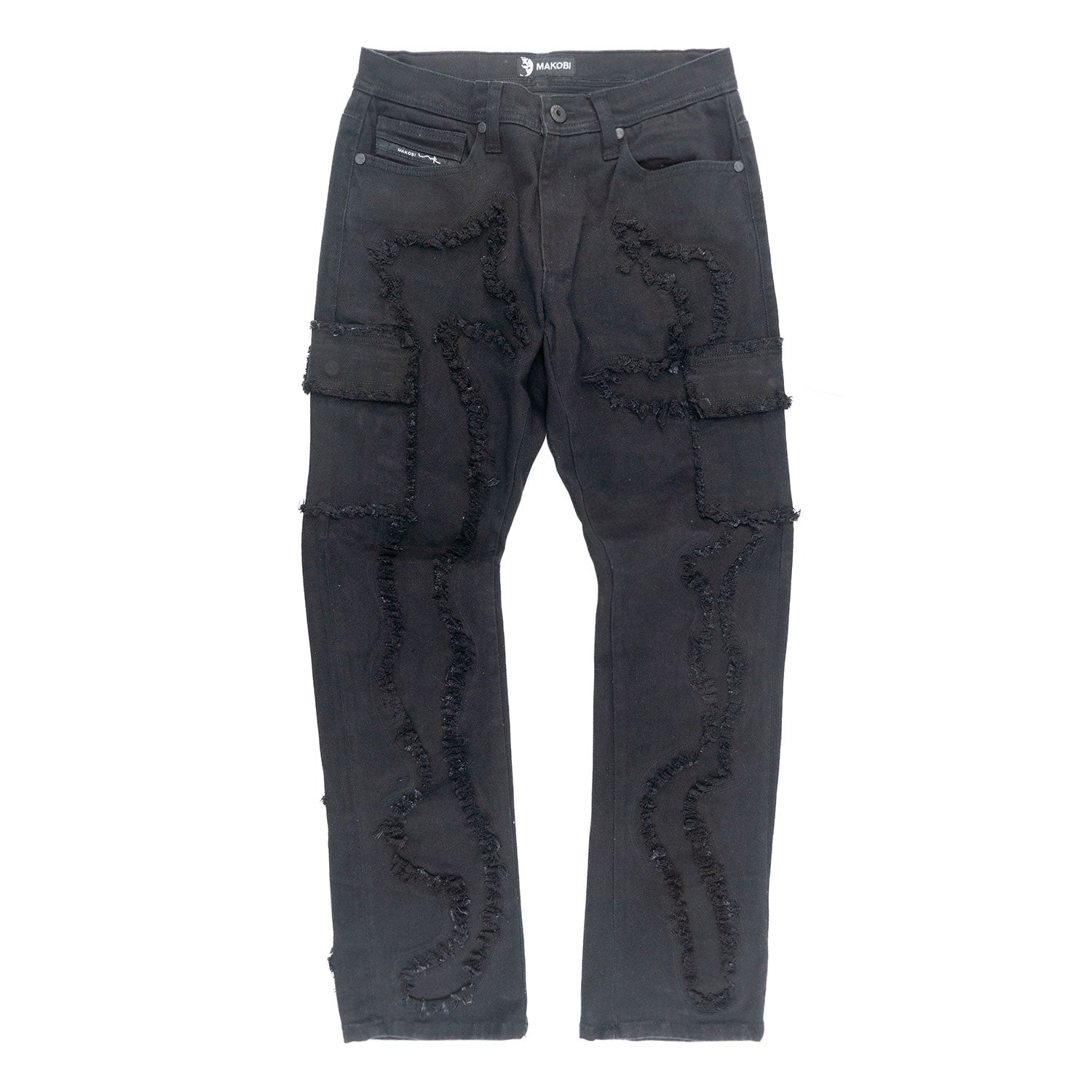 M1977 Masino Cargo Jeans - Black