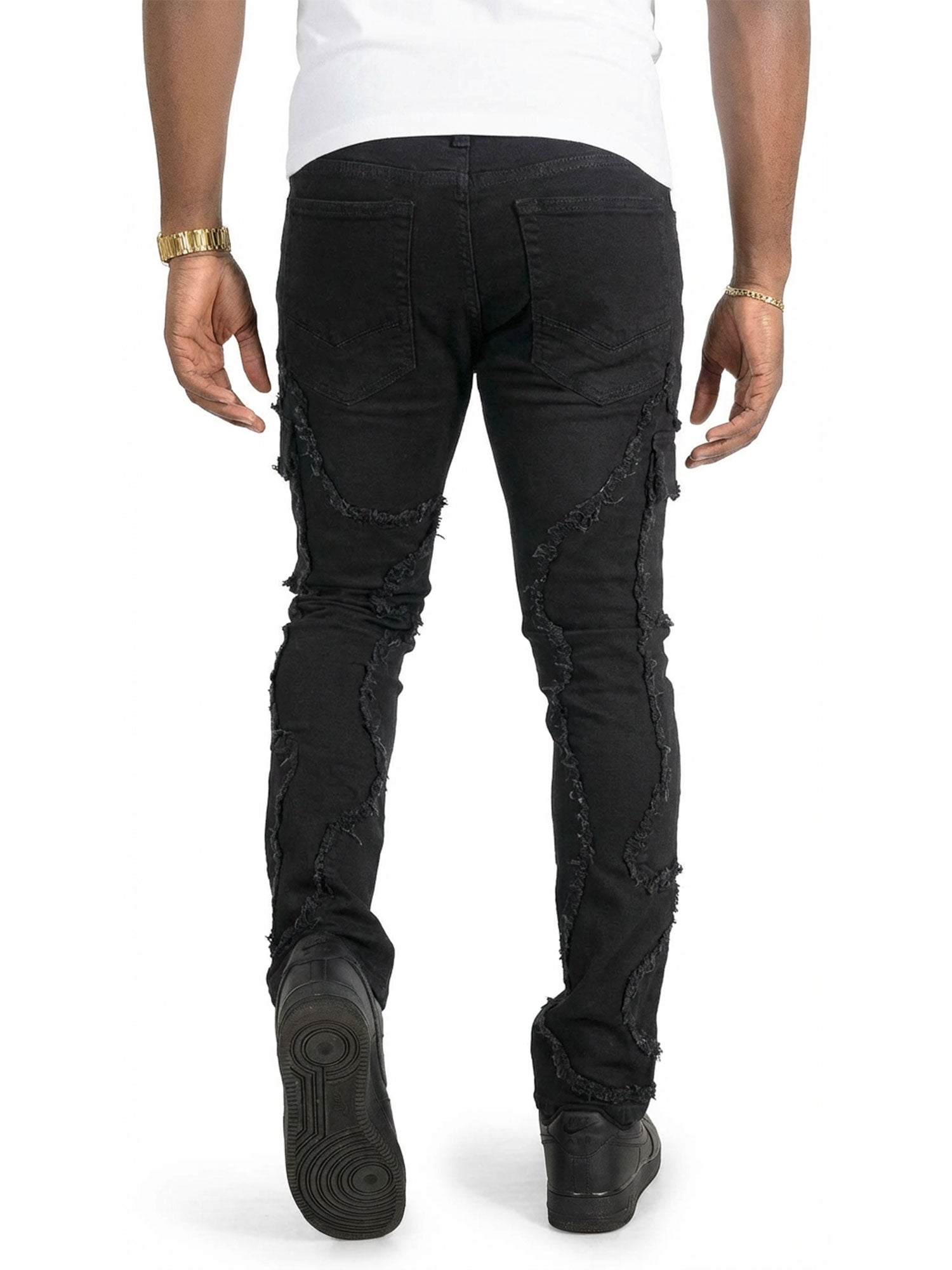 M1977 Masino Cargo Jeans - Black