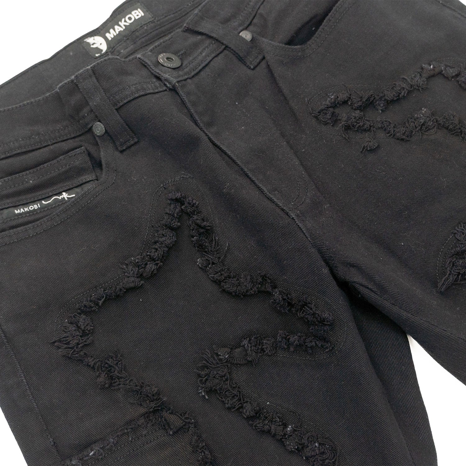 M1977 Masino Cargo Jeans - Black