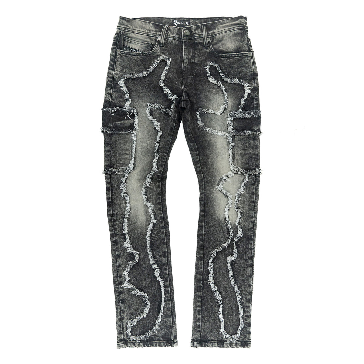 M1977 Masino Cargo Jeans - Black Wash