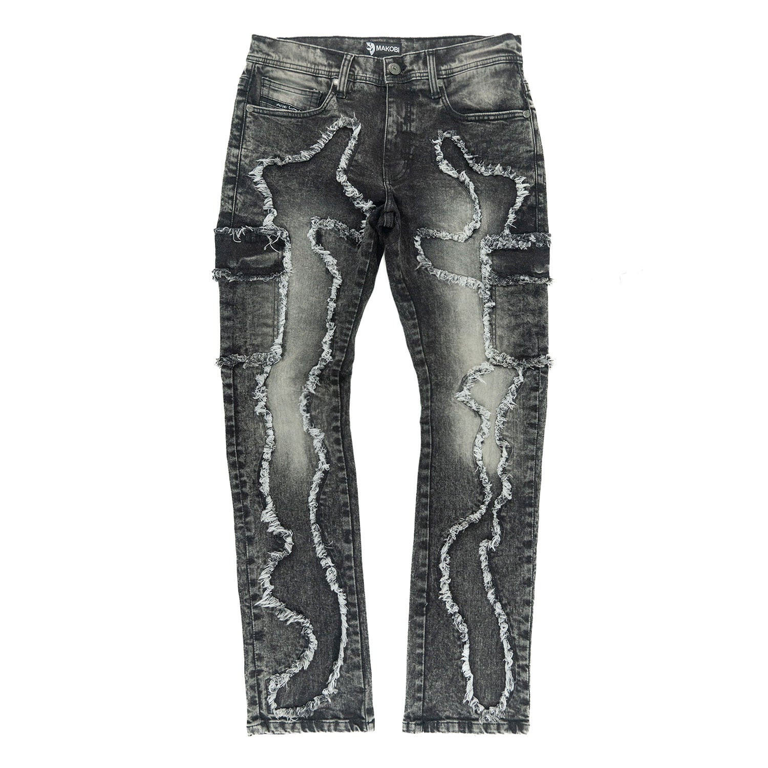 M1977 Masino Cargo Jeans - Black Wash