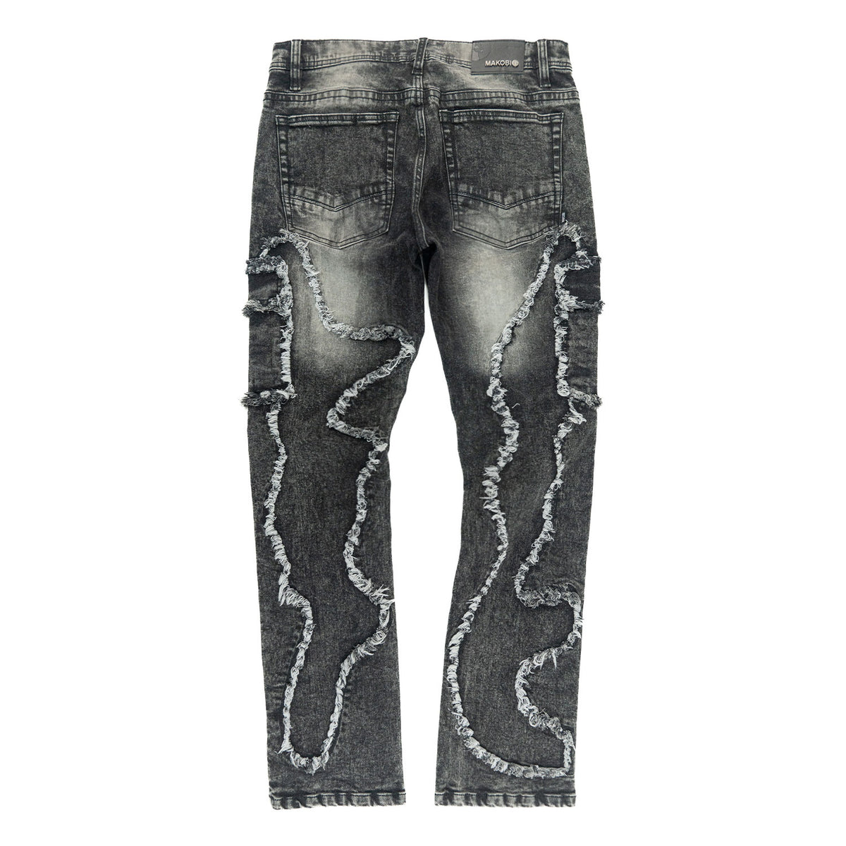 M1977 Masino Cargo Jeans - Black Wash