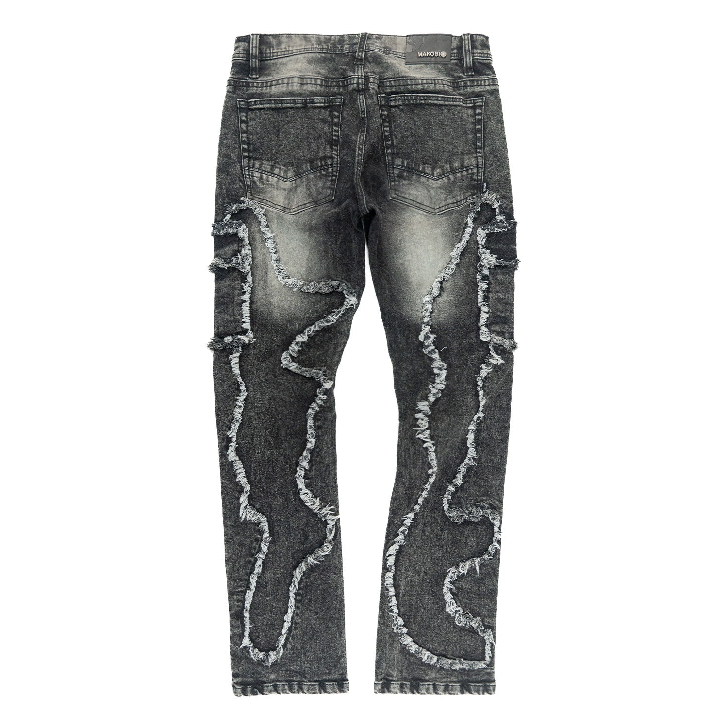 M1977 Masino Cargo Jeans - Black Wash