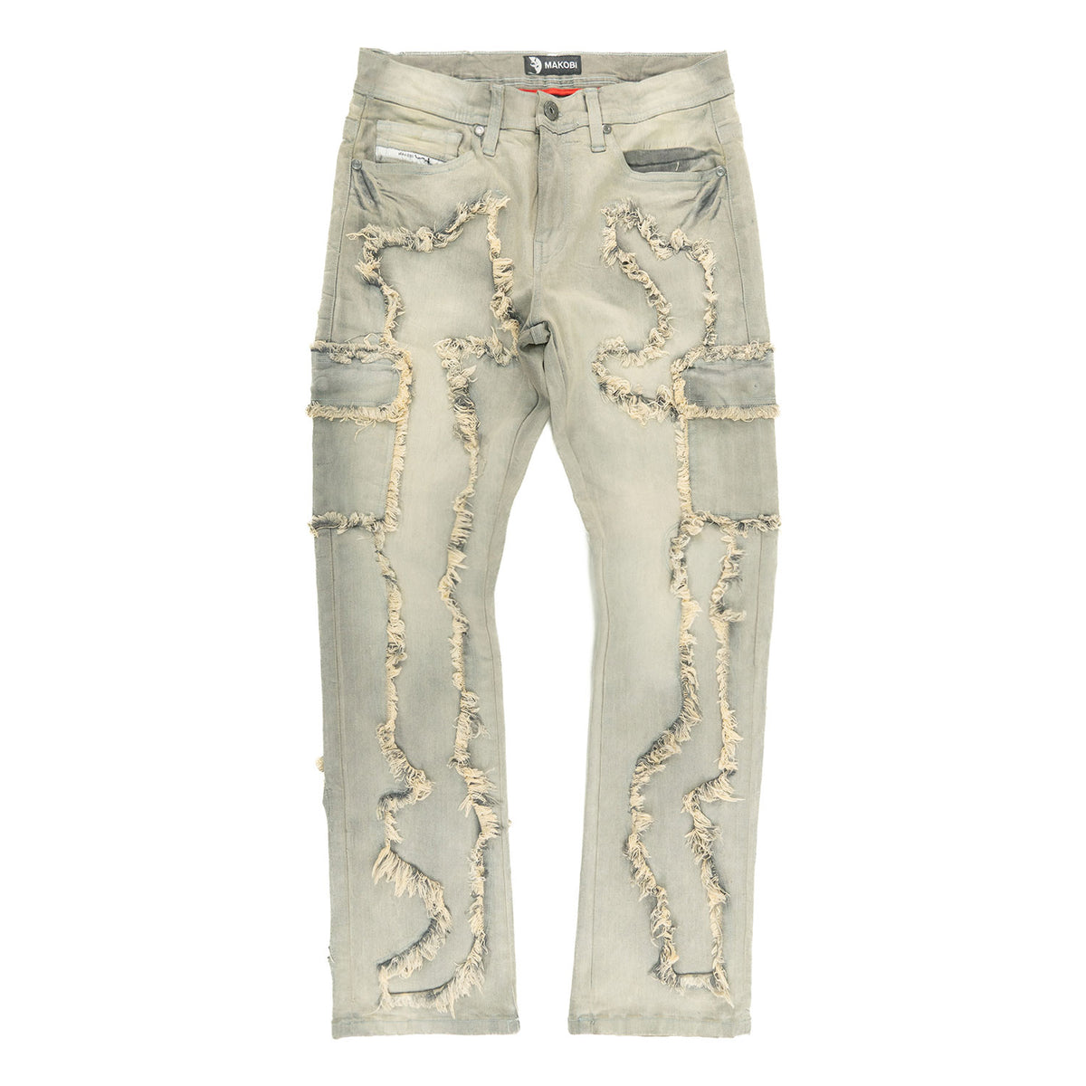 M1977 Masino Cargo Jeans - Gray