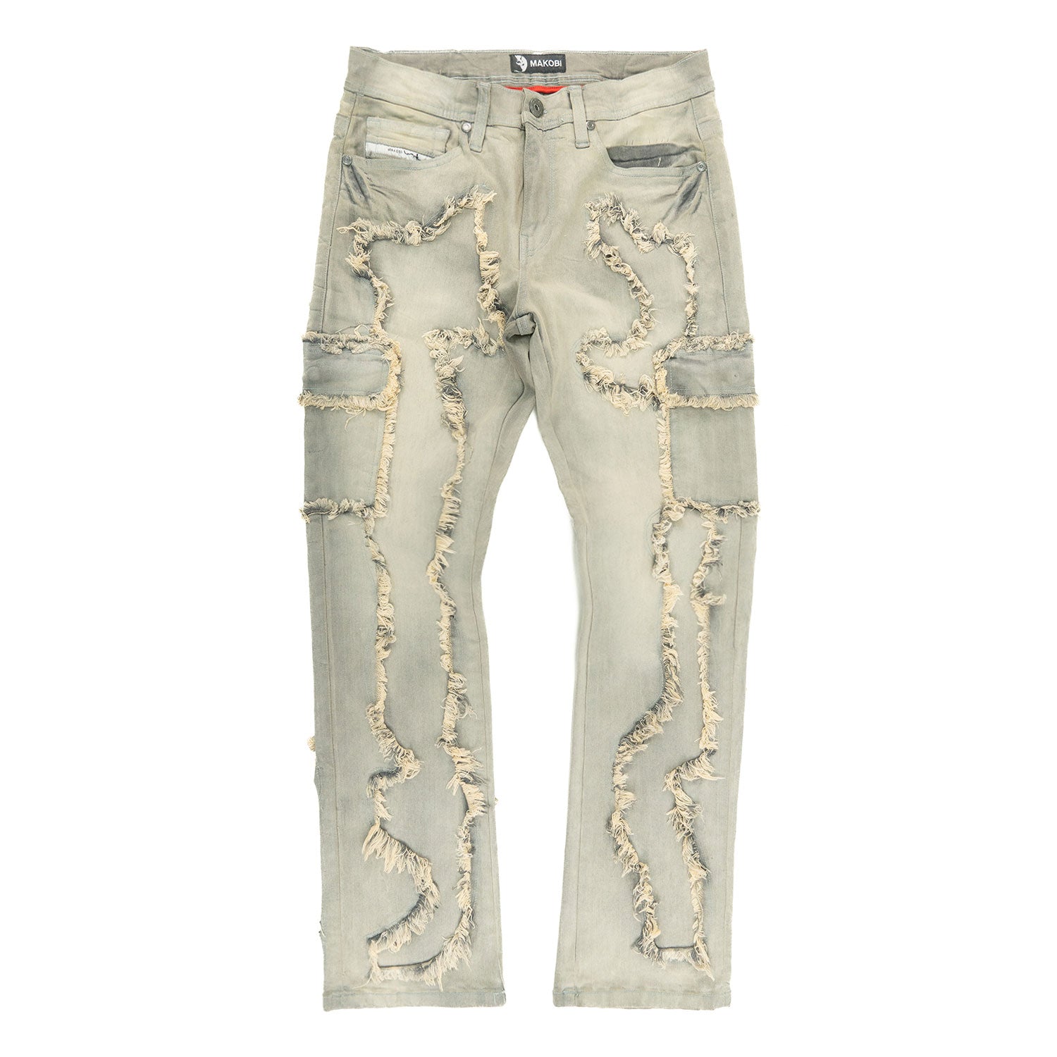 M1977 Masino Cargo Jeans - Gray