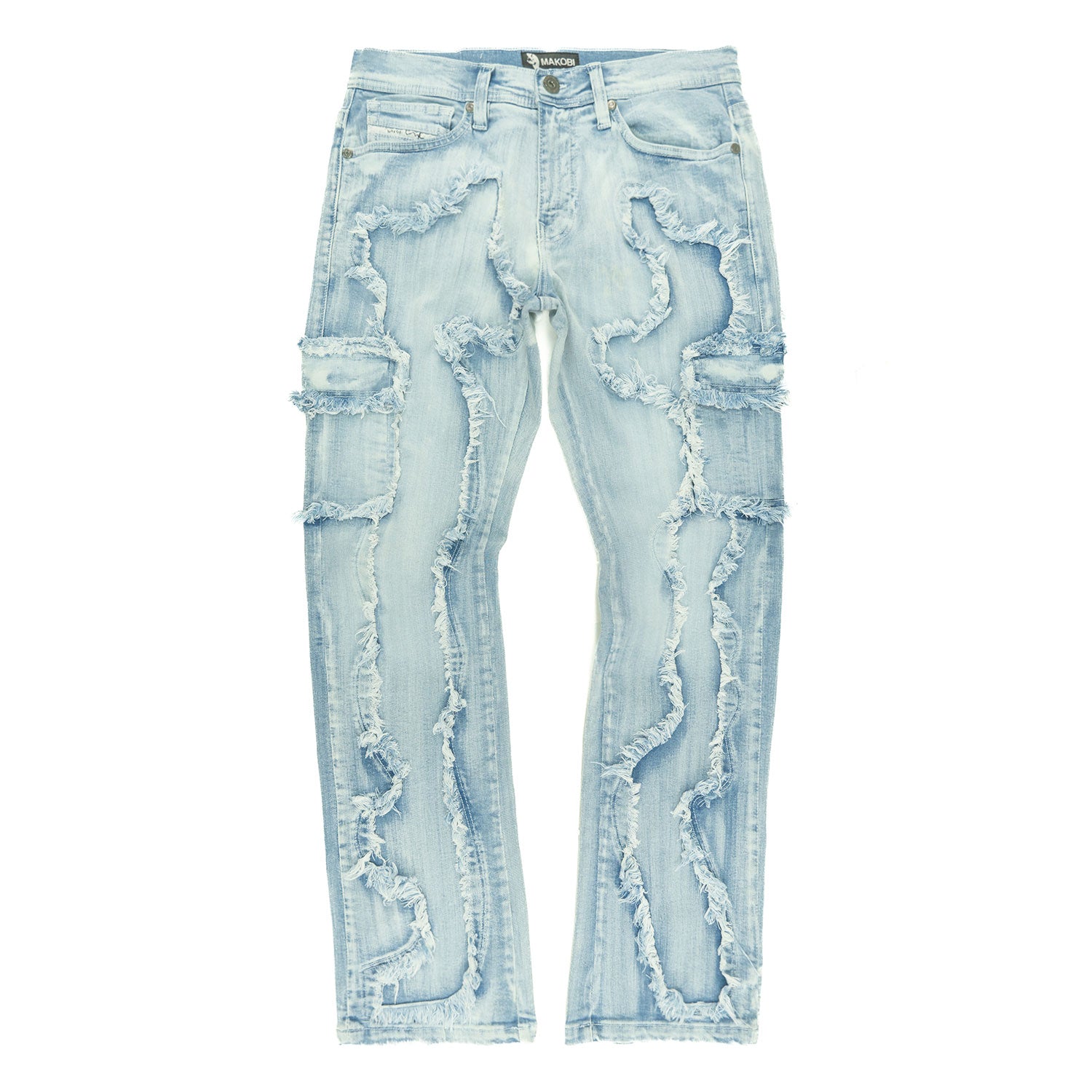 M1977 Masino Cargo Jeans - Light Wash