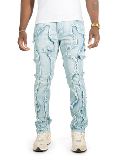 M1977 Masino Cargo Jeans - Light Wash