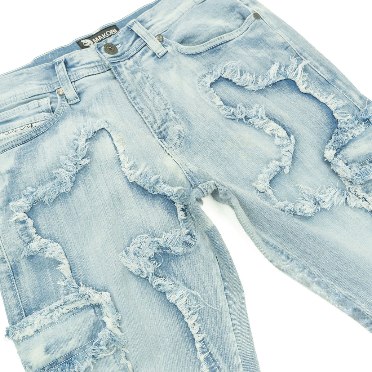 M1977 Masino Cargo Jeans - Light Wash