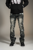 M1984 Pastoni Stacked Jeans - Black Wash