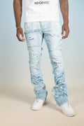 M1984 Pastoni Stacked Jeans -  Light Wash