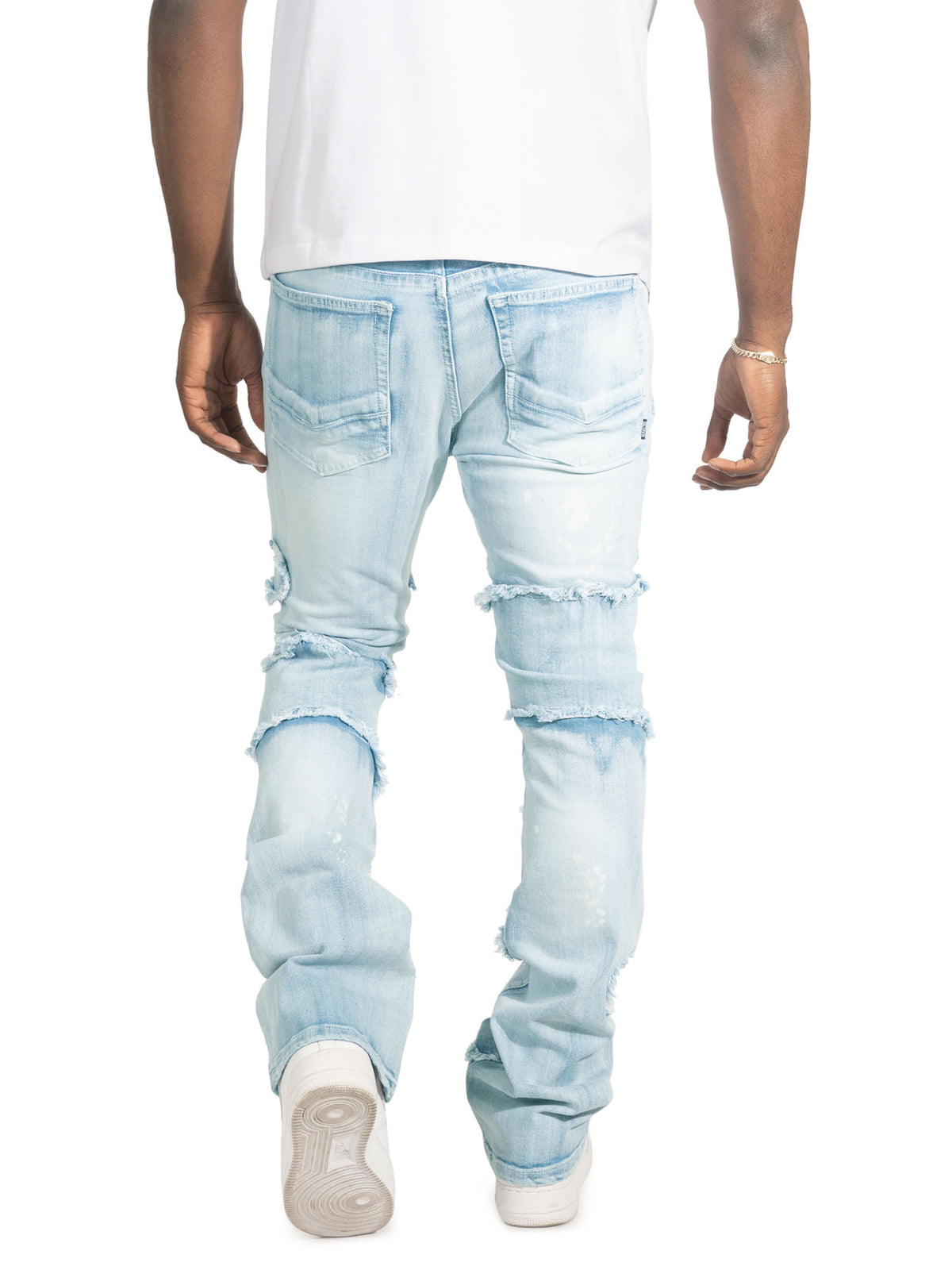 M1984 Pastoni Stacked Jeans -  Light Wash