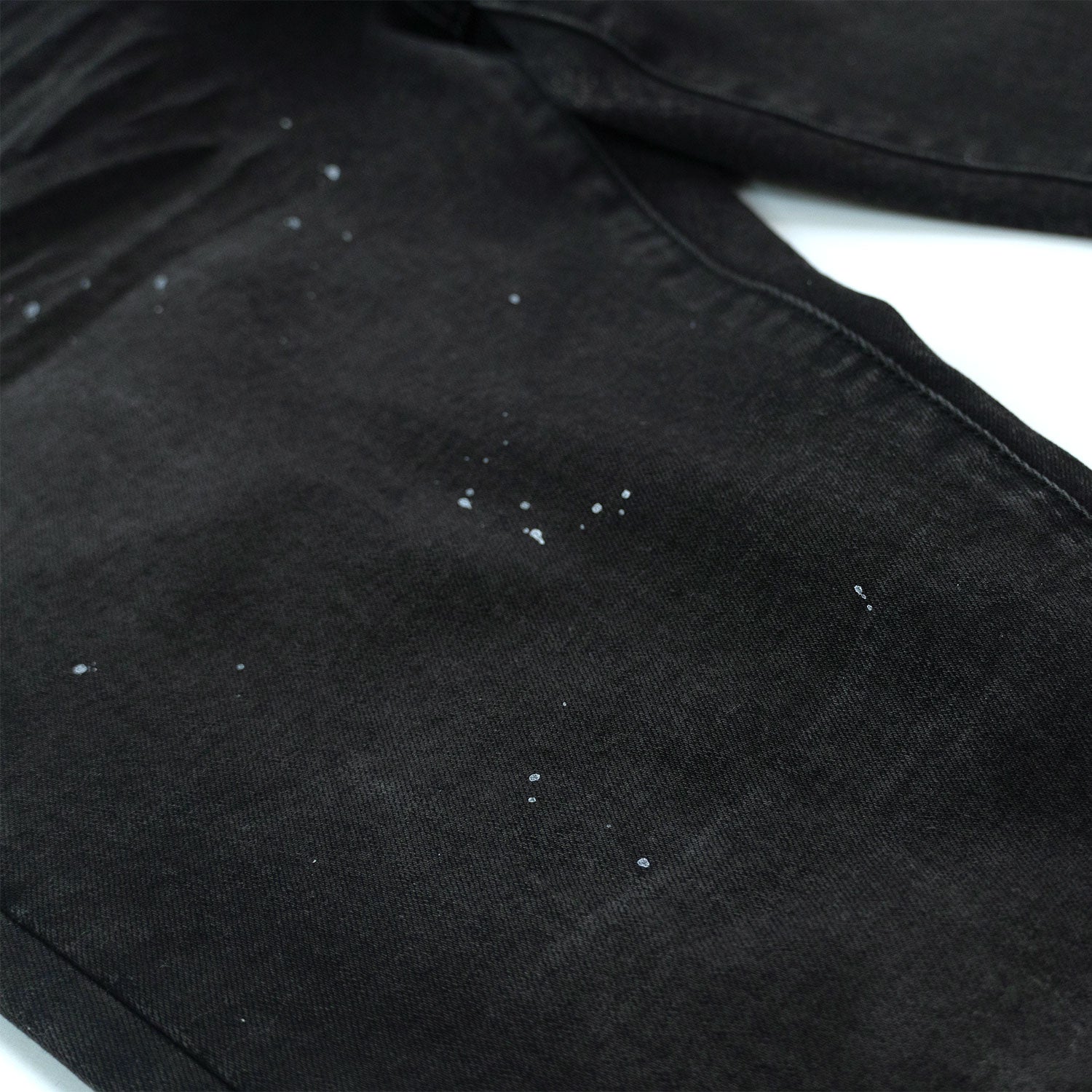 Makobi M1991 Avenida Greased Jeans in Black, view 6