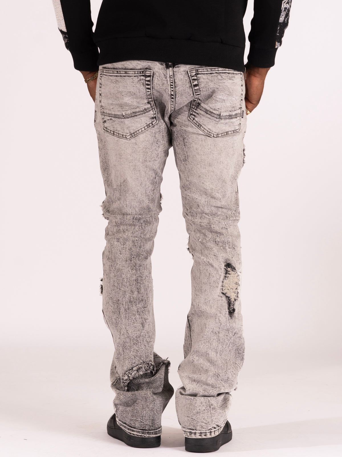 Makobi M1992 Moradi Jeans in Gray, view 4