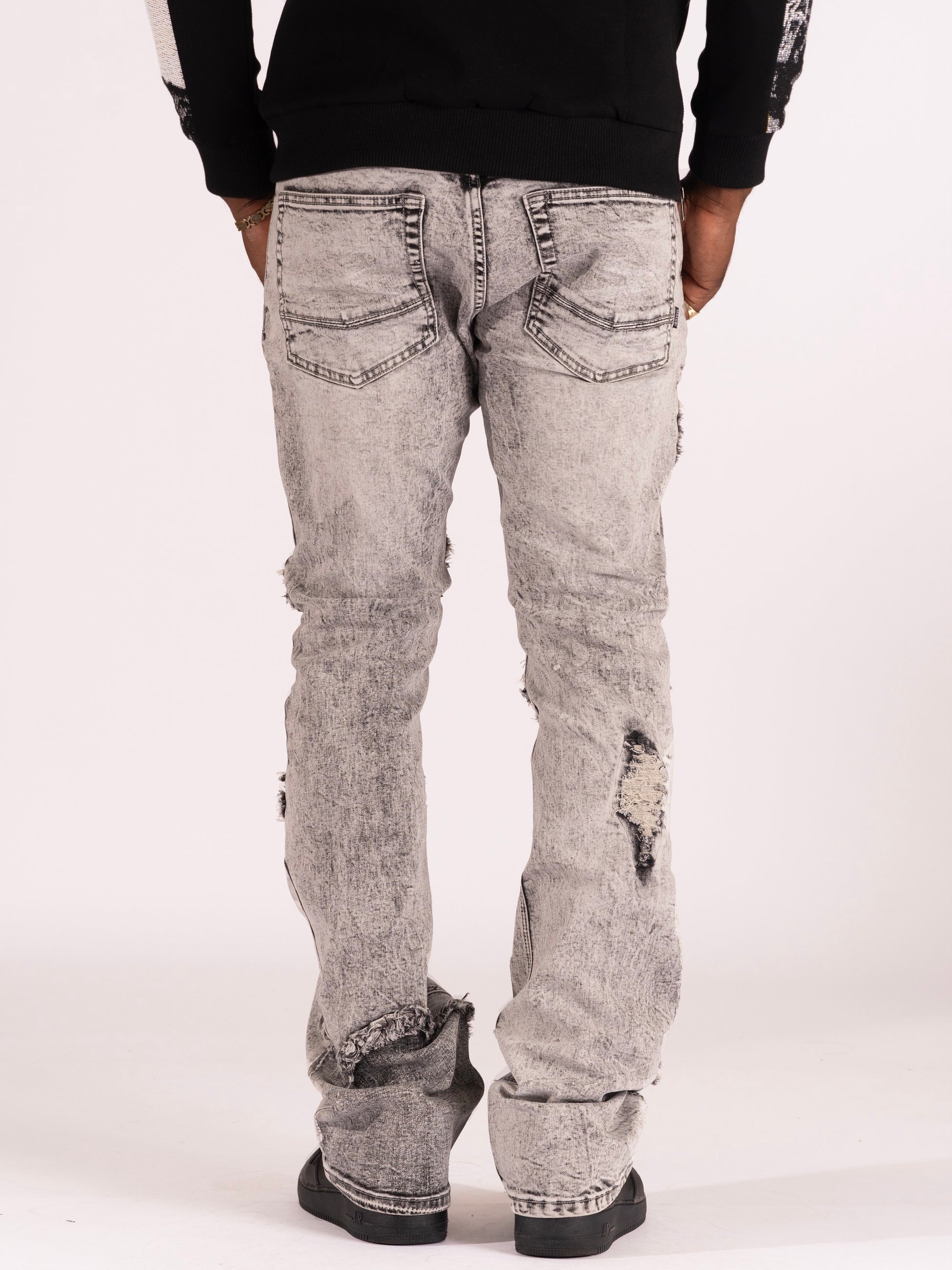 Makobi M1992 Moradi Jeans in Gray, view 4