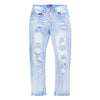 M1993 Argento Riped & Repair Jeans - Light wash