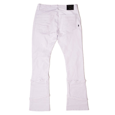 M1997 Gianos Stacked Jeans - White