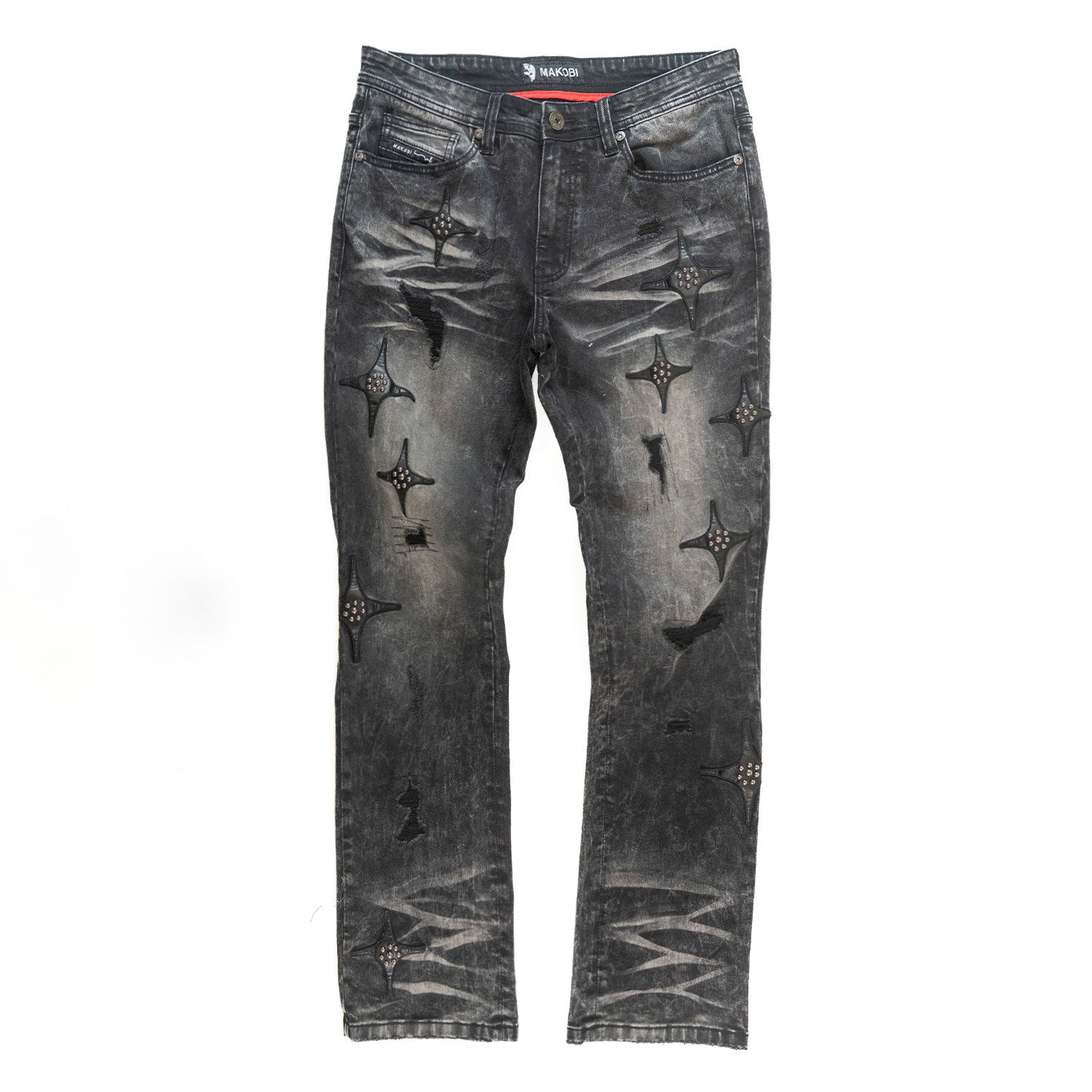 Makobi M1998 Bottega Pants in Black, view 4