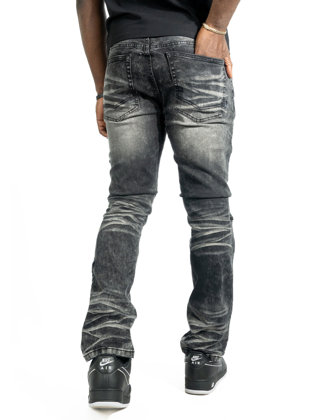 Makobi M1998 Bottega Pants in Black, view 3