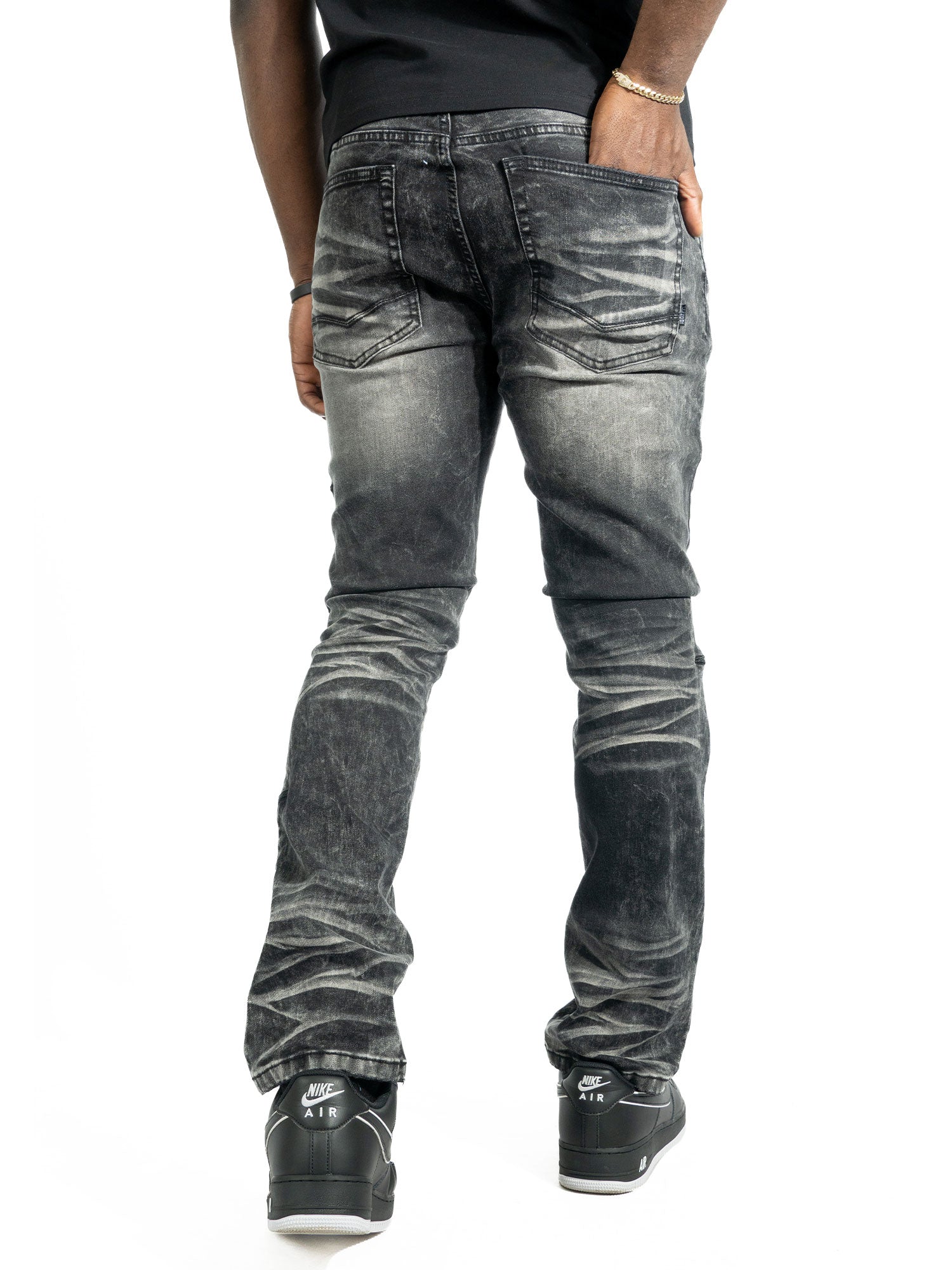 Makobi M1998 Bottega Pants in Black, view 3