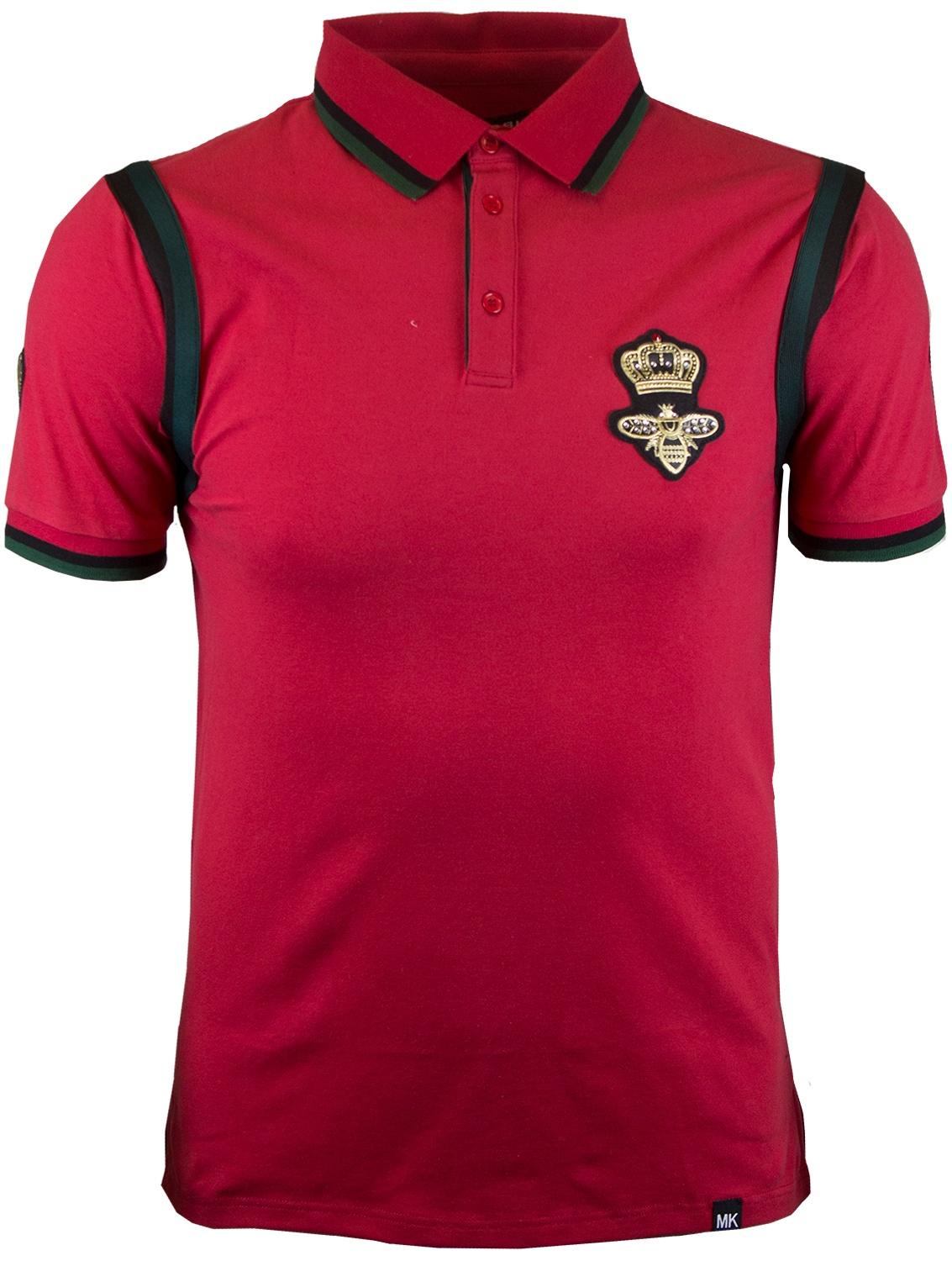 M241 Makobi Crown Bee Polo - Red