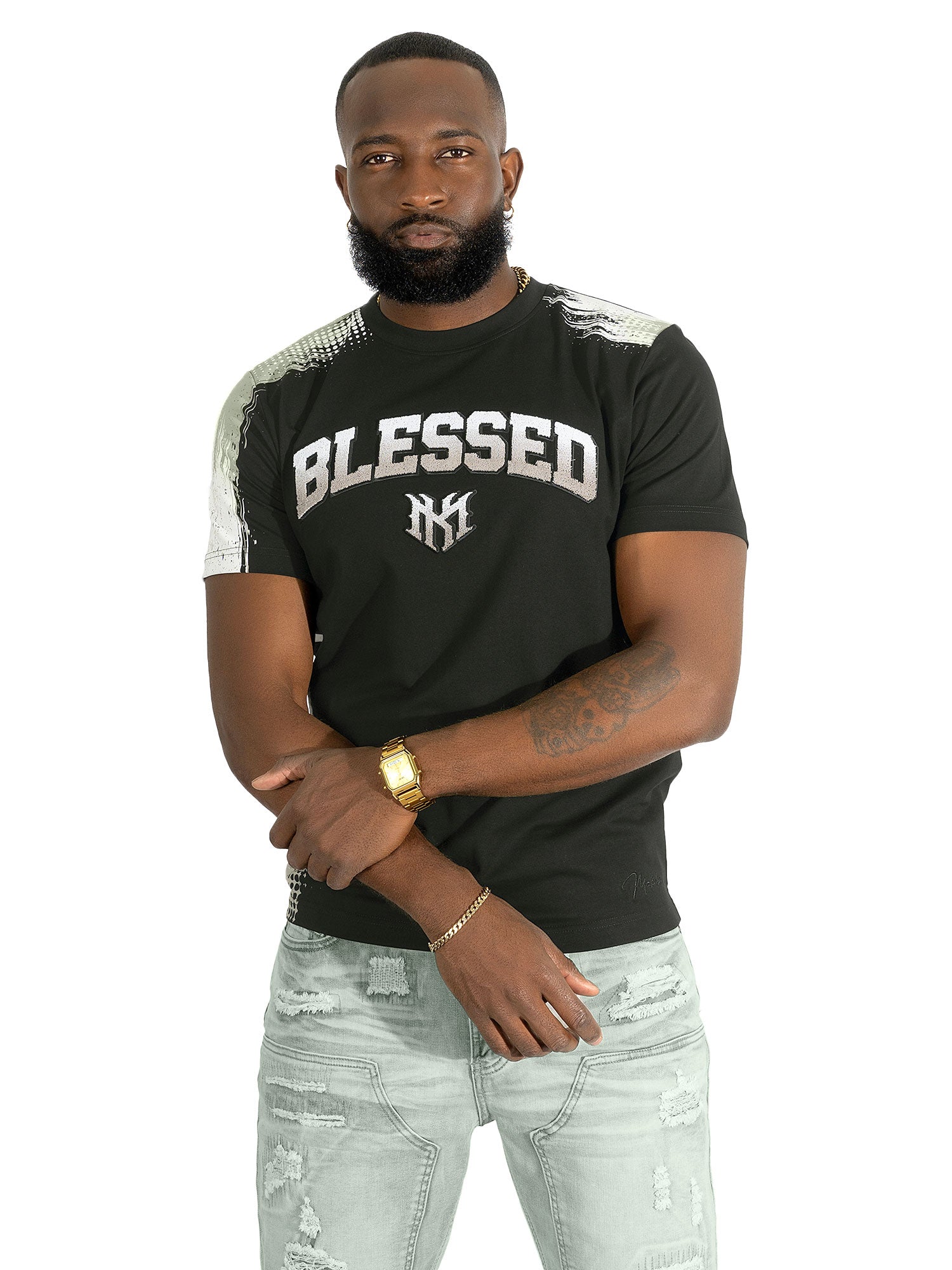 M261 Bendito Blessed Tee - Black