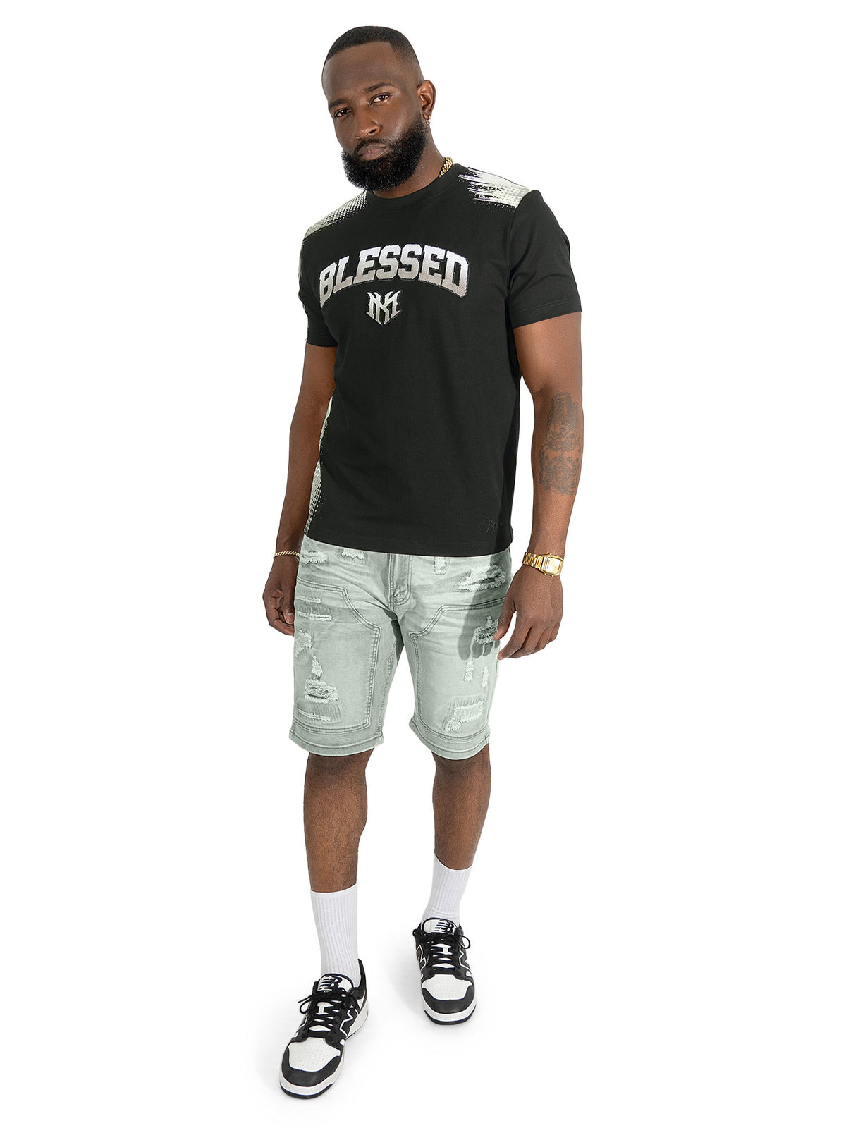 M261 Bendito Blessed Tee - Black