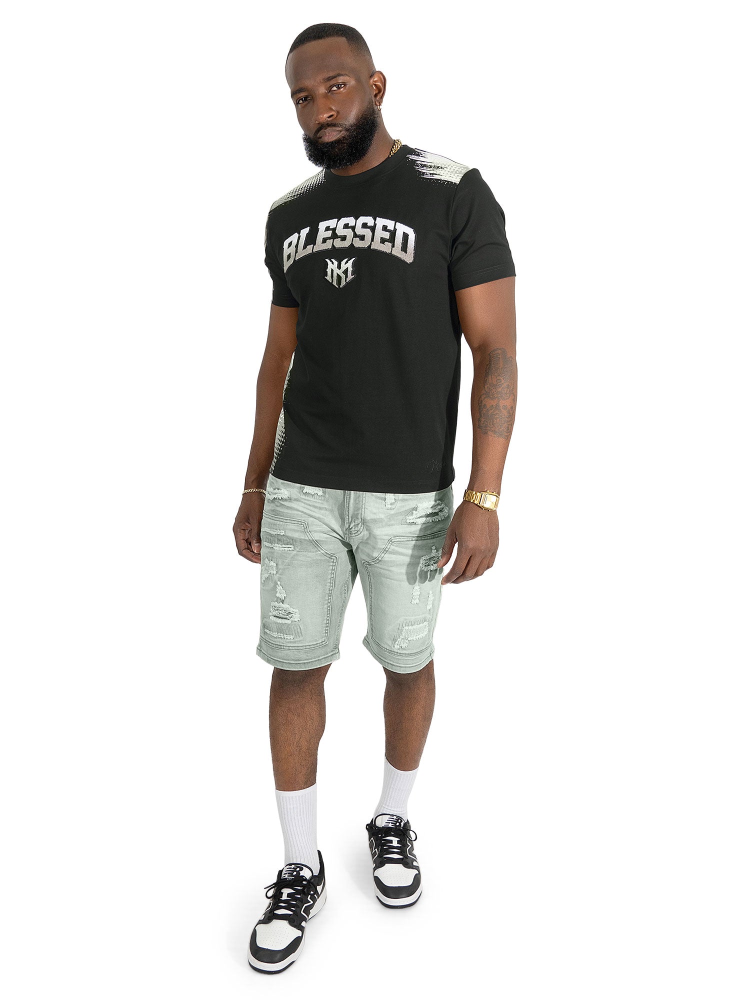 M261 Bendito Blessed Tee - Black