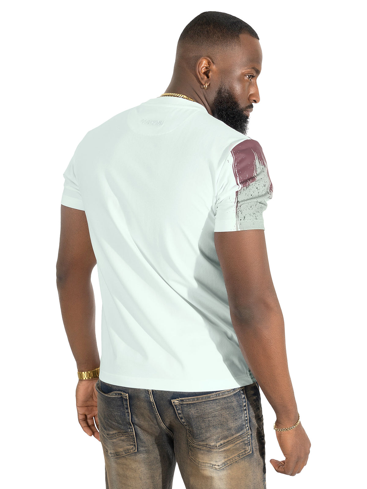M261 Bendito Blessed Tee - Burgundy
