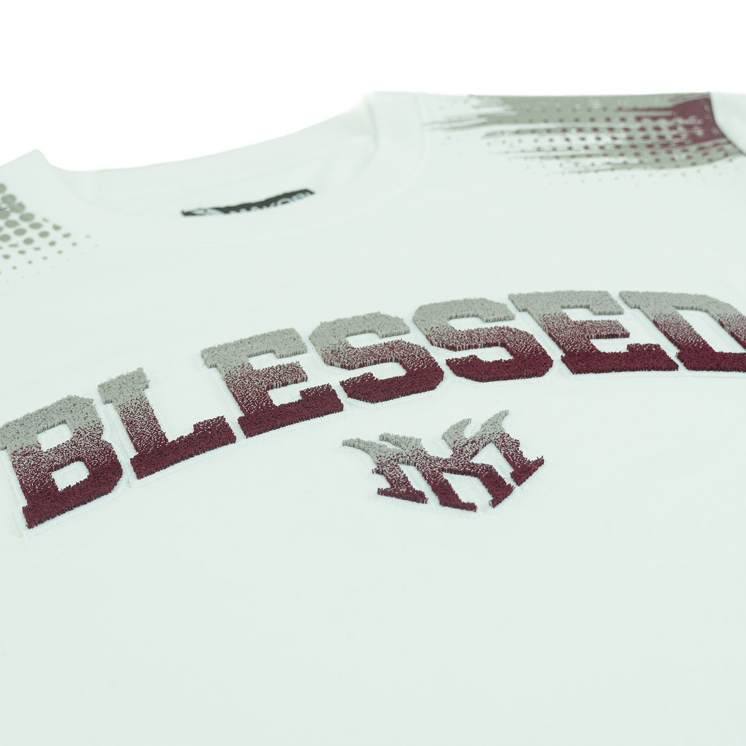Jersey Shirt | M261 Bendito Blessed Tee - Burgundy