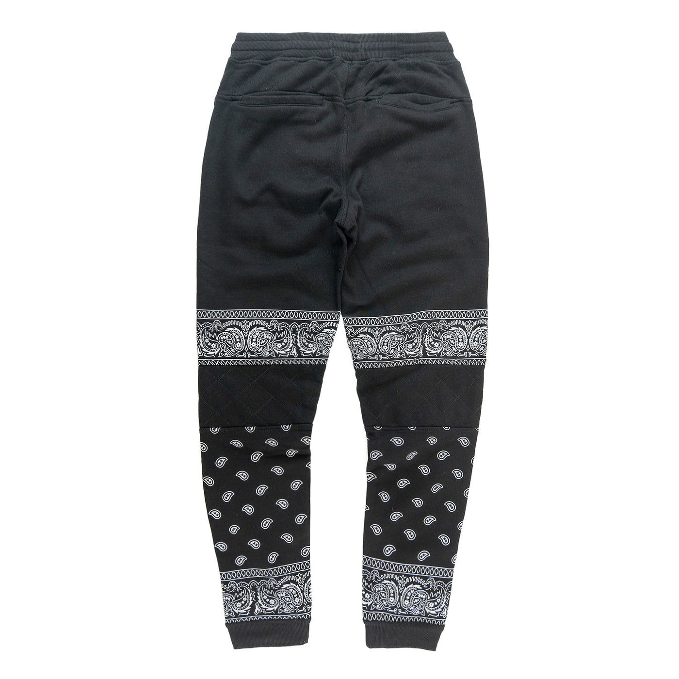 M2765 Bandana Fleece Pants - Black