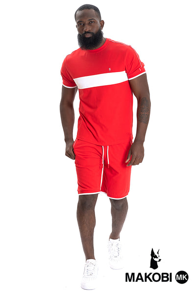 M601 Makobi Ricci Core Shorts - Red