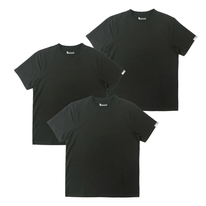 TEES | M303 Makobi Essentials Bundle of 3 - Black