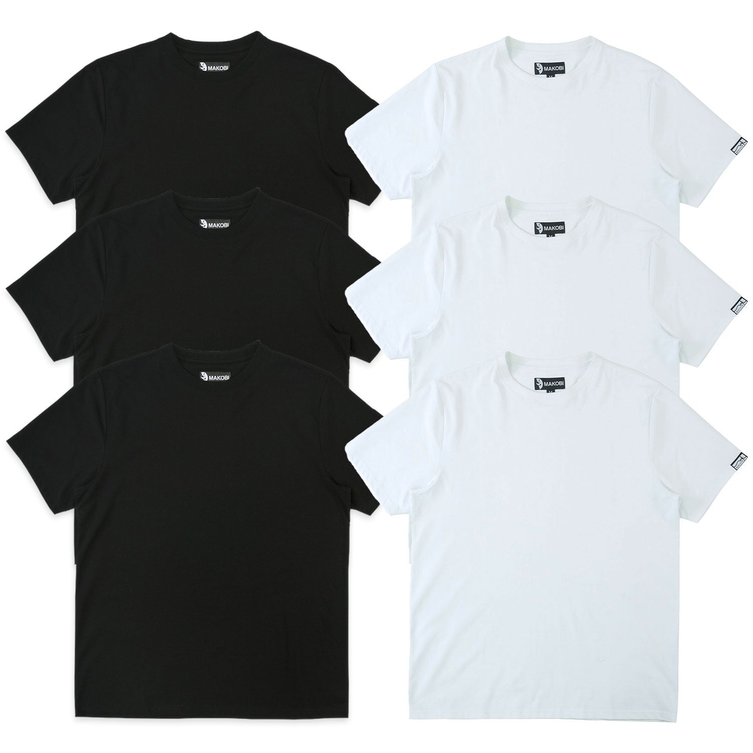 M303 Makobi Essentials Bundle of 6 - Black & White