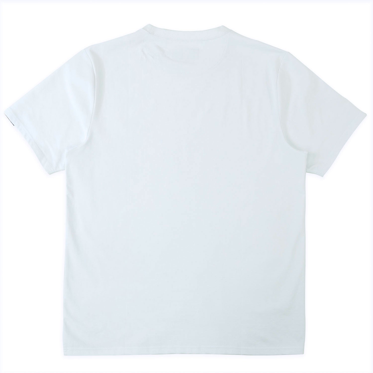Makobi M303 Essential Heavyweight Crewneck Tee in White, view 5