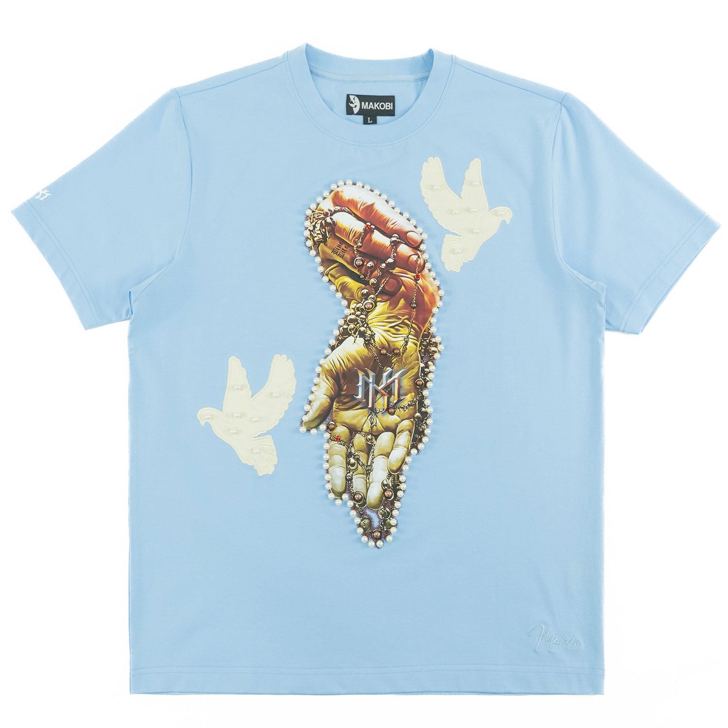 Jersey Shirt | M309 Rosario Tee - Blue