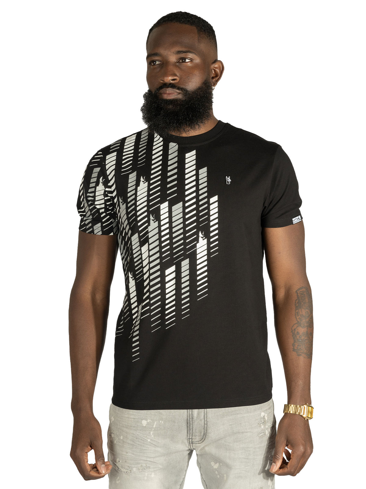 Makobi M311 Dober Tee in Black, view 2