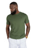 M316 Sartoni Embossed Tee - Dark Olive