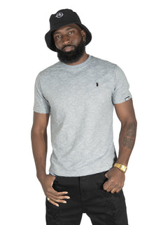 M316 Sartoni Embossed Tee - Gray