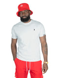 M316 Sartoni Embossed Tee - White