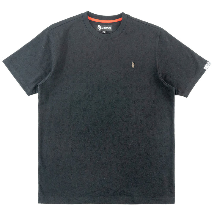 M316 Sartoni Embossed Tee - Black